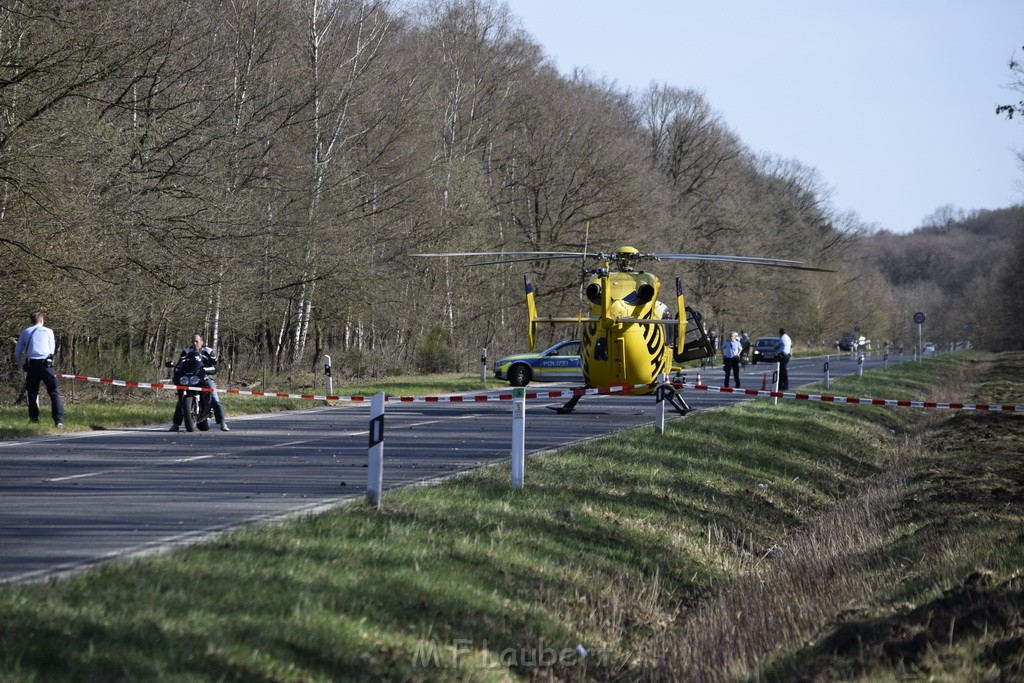 Schwerer VU Krad Fahrrad Koeln Porz Alte Koelnerstr P070.JPG - Miklos Laubert